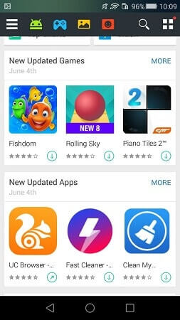 Android साठी 1Mobile Market App