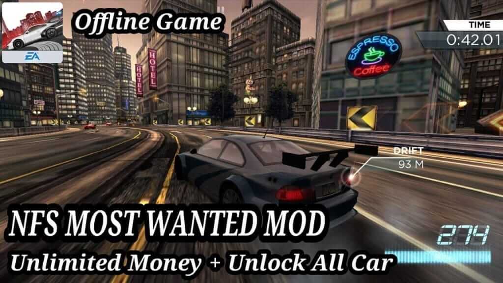 Need For Speed ​​​​Most Wanted APK