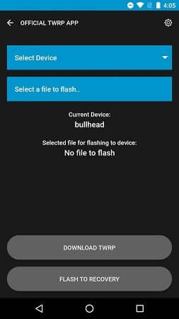 TWRP APK For Android
