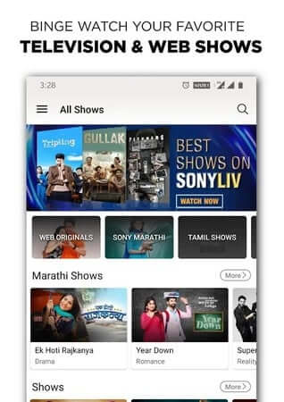 SonyLIV APK For Android