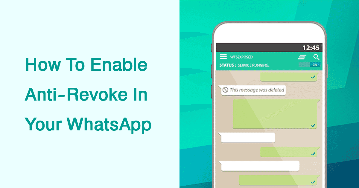 How To Know Which Messages Was Revoked In WhatsApp