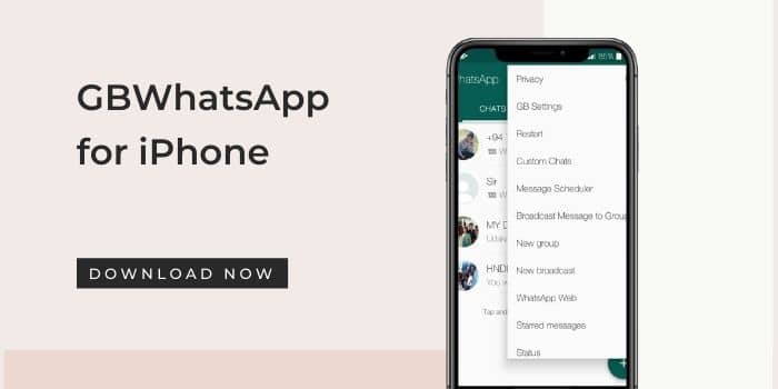 Download Latest GBWhatsapp for iPhone Devices