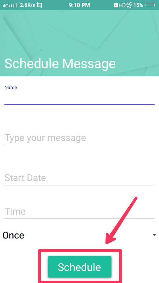 How To Schedule Messages On GBWhatsApp