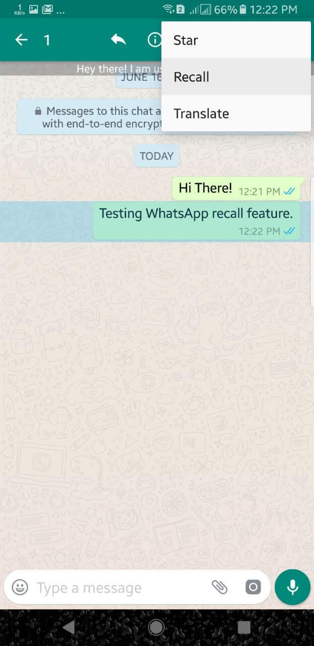 How to Delete Sent Messages on WhatsApp (Recall Feature)