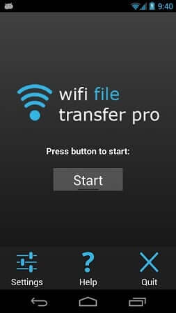Приложение WiFi File Transfer Pro APK