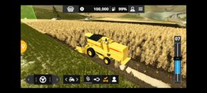 Crop harvesting game