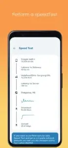 Captura de pantalla de la aplicación