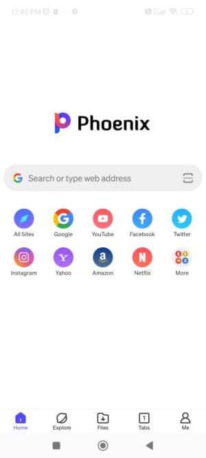 Phoenix Browser App