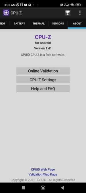 CPU Z Apk
