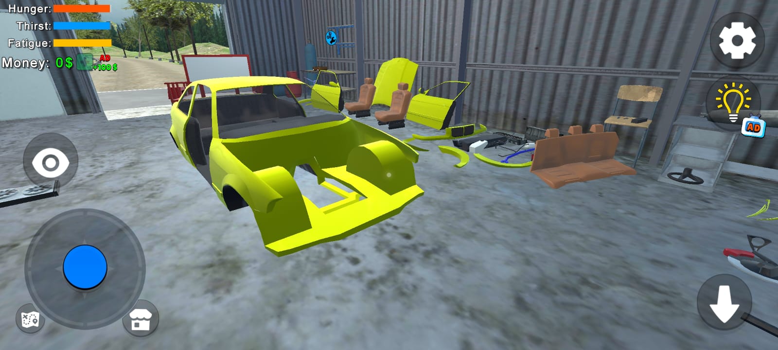 JOGUEI MY SUMMER CAR NO ANDROID !! 