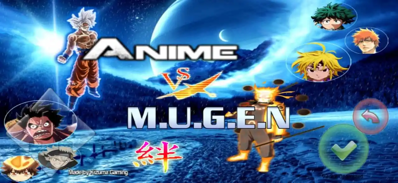 MUGEN DUBLADO EM BR, PARA ANDROID CROSSOVER ( BLEACH VS NARUTO) 