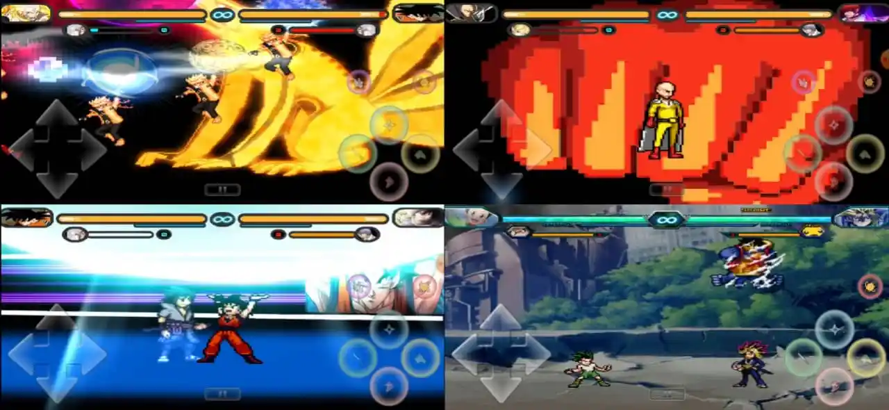 Anime Mugen Game Đối Kháng Mod Gần 400 Nhân Vật Anime Cực Chất Cho Android