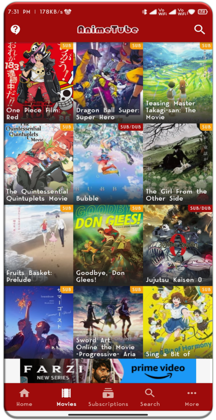 Anime Fanz Tube APK v3.2.6 Download for Android 2023