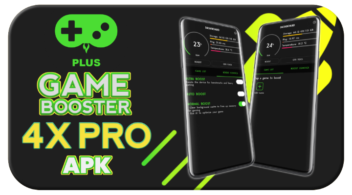 Game Booster 4x Faster Pro