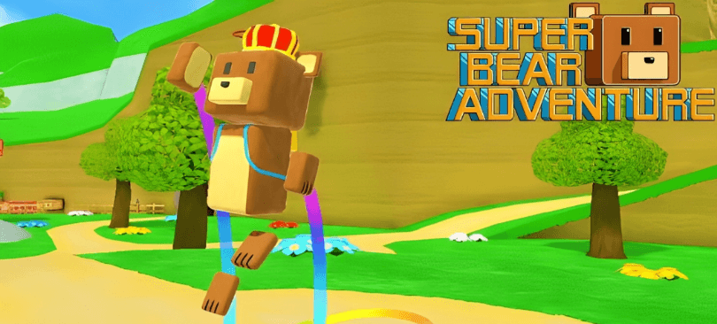 Super bear adventure мод