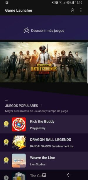 Samsung Game Launcher