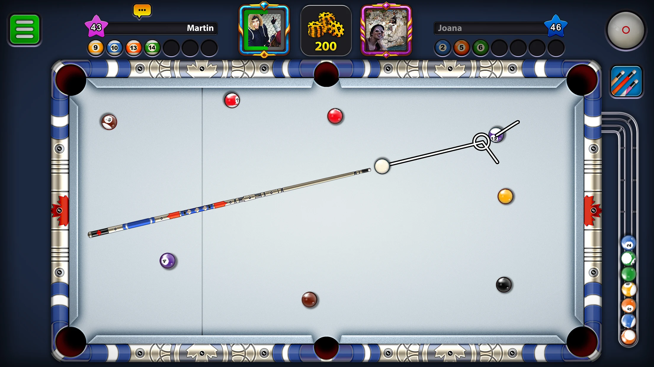 Saiu!! Novo Mod de Tabelas do 8 Ball Pool v5.12.0 Atualizado 2023 linha  infinita 