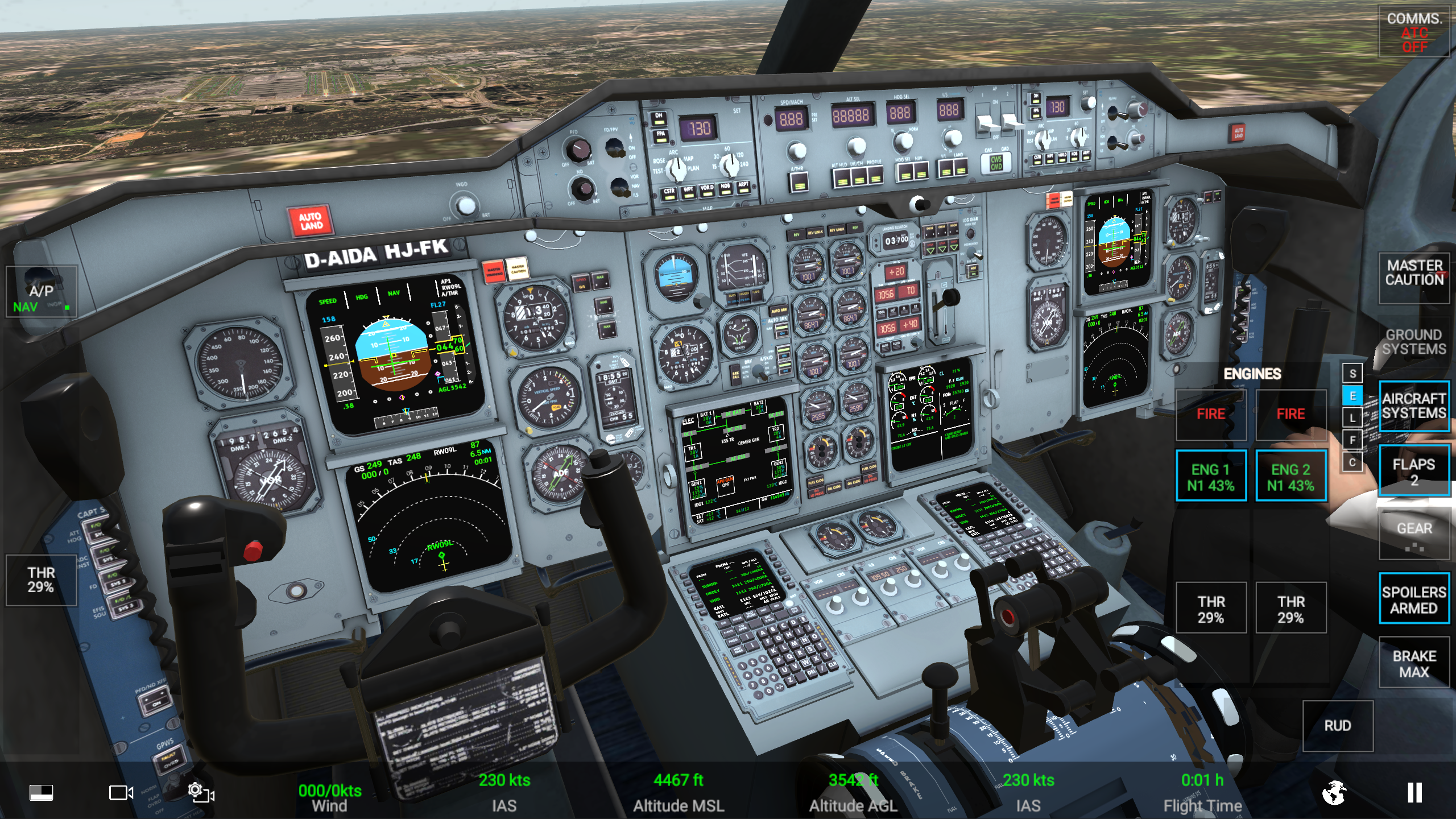 RFS Real Flight Simulator APK Latest (V2.1.4) Free For Android, by Apkrey
