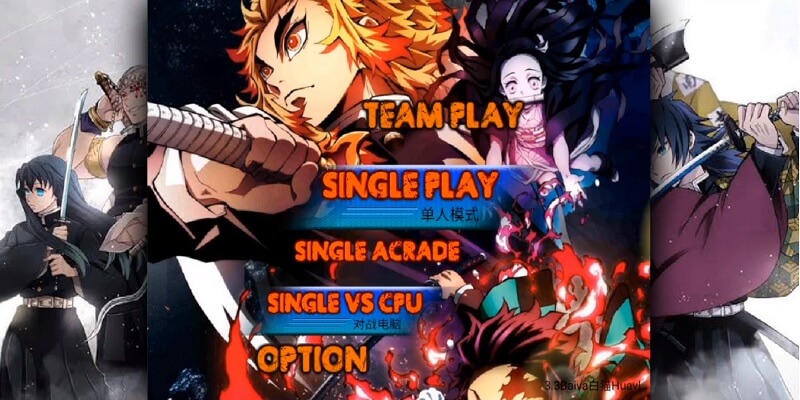 Demon Slayer Mugen V6 APK Game Android - Anime Mugen Game