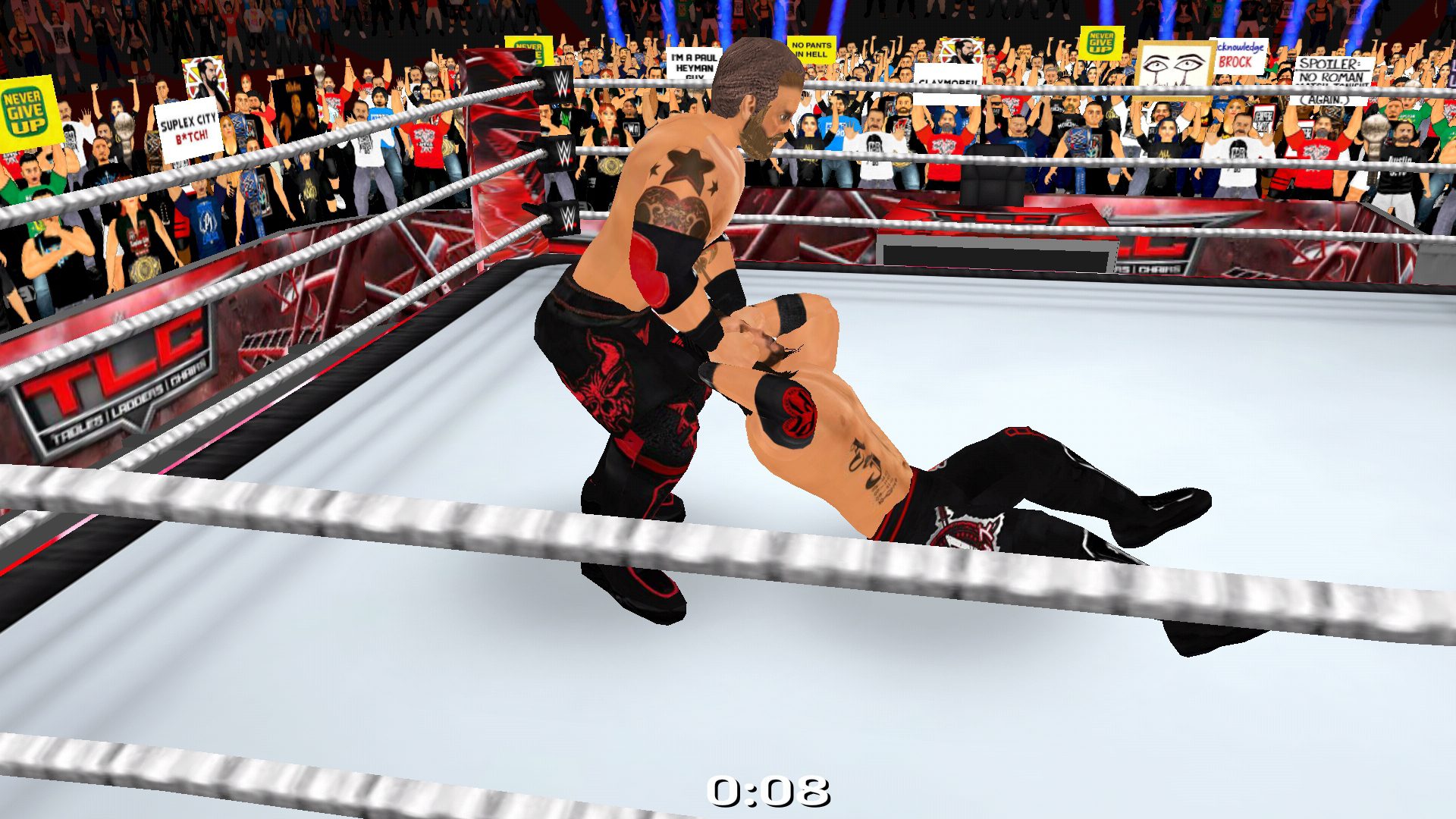 WR3D 2K23 Mod Apk Download For Android with Commentary