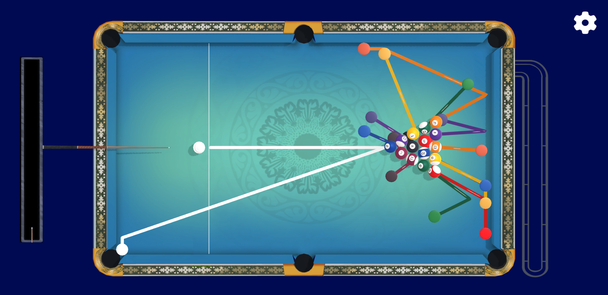 Aim pool. Aim pool